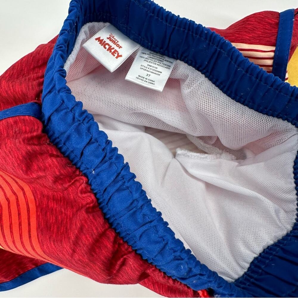 Mickey Mouse gradient color swim trunks Size 3T - Picture 3 of 7